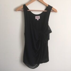 Anthropologie | Deletta Black Swept Away Tank M